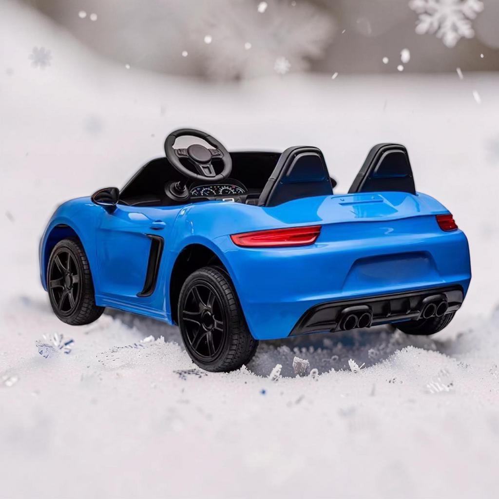 2026 XXXL 2-Seater Kids Ride-On by Porsche – 300W Brushless Motor, Leather Seats, Air Tires, Hydraulic Doors, LED Lights, Touchscreen LCD & Bluetooth
