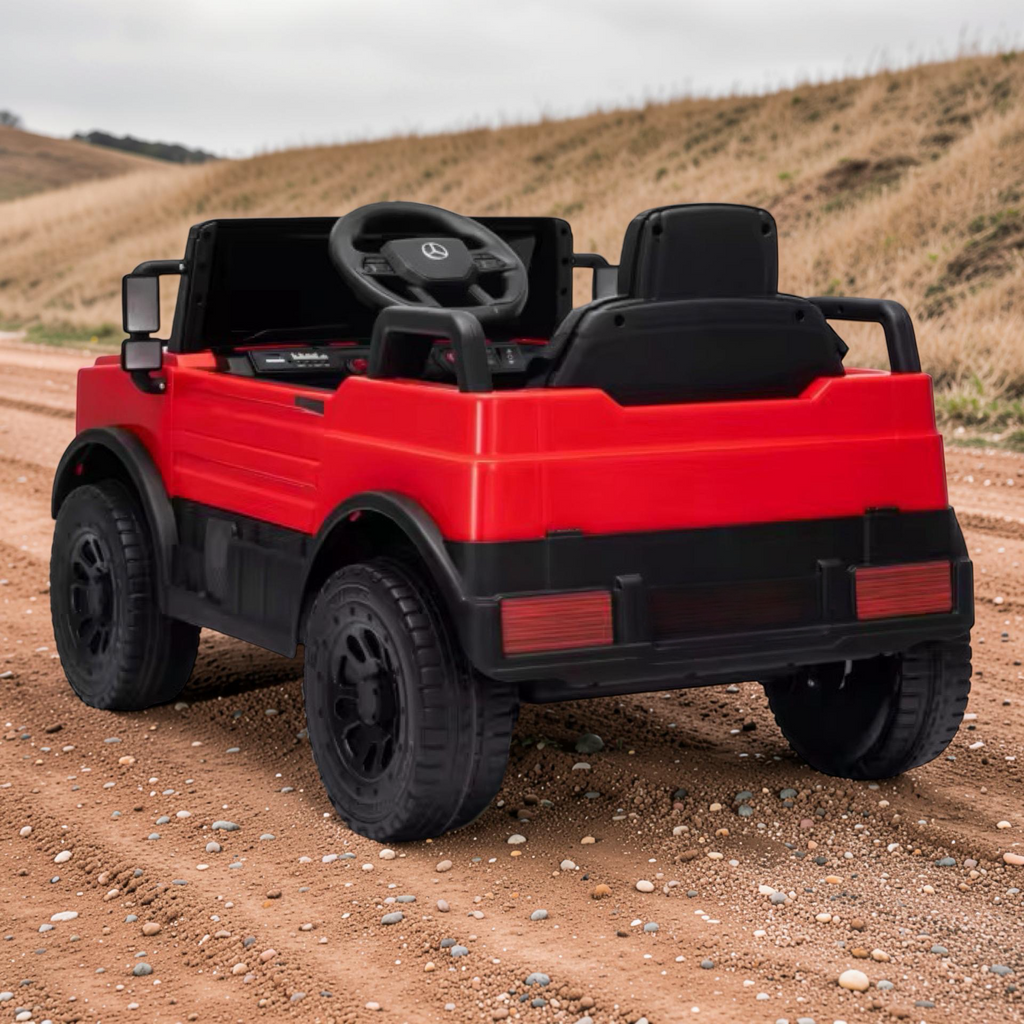 2026 XL Mercedes-Benz Kids Truck Ride-On – 2 Motors, 1-Seater, Remote Control, LED Lights, Bluetooth