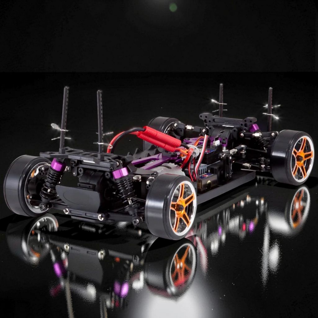 1/10 Scale Brushed Electric Drift Car RTR with 2.4GHz Radio, Battery & Charger Included