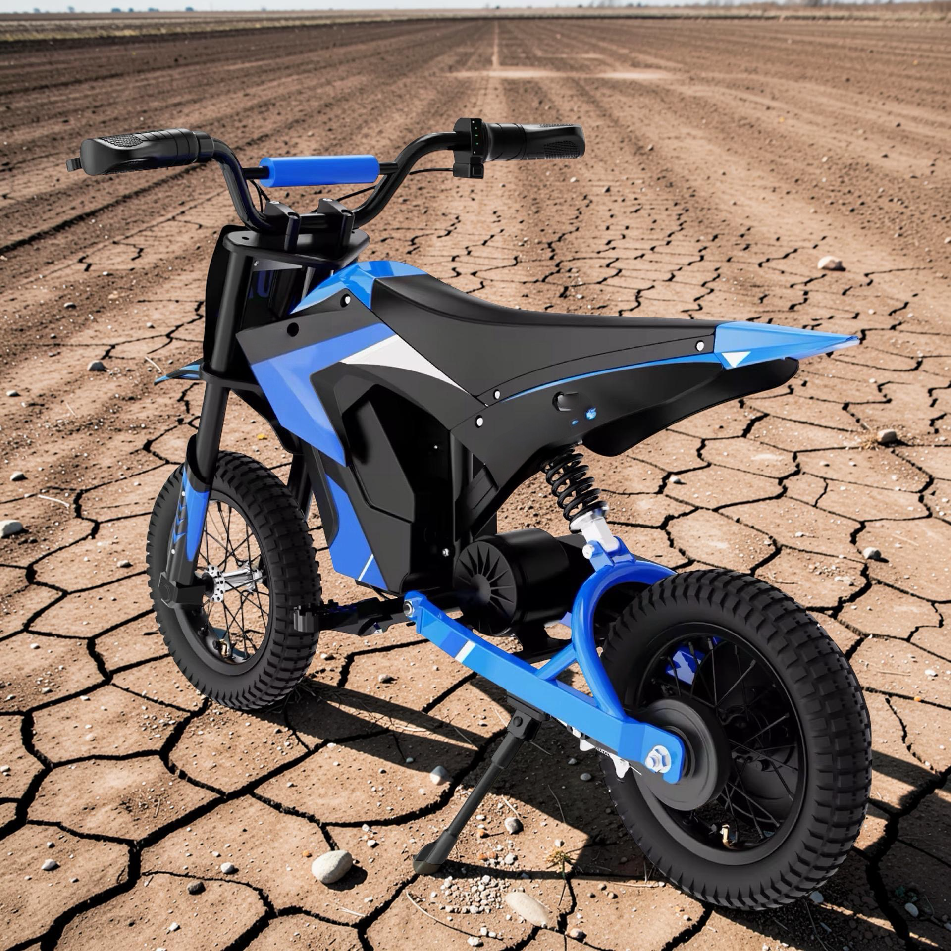 2026 XL ELX Kids Electric Dirt Bike – 150W Motor, Metal Frame, Air Tires, Disc Brake, Bluetooth (Ages 5–12)