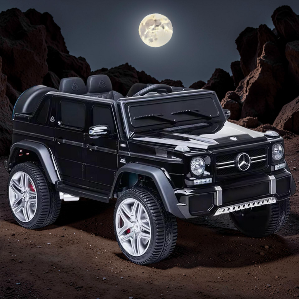 2026 XXL Mercedes-Benz G Class Kids Truck Ride-On – 2 Motors, Remote Control, LED Lights, Bluetooth