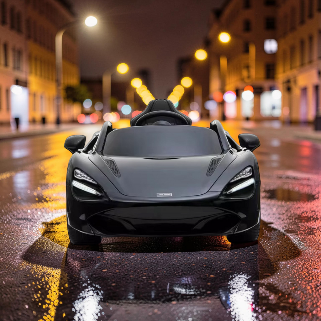 2026 XL McLaren Kids Ride-On Car – 90W Dual Motor, Leather Seat, Butterfly Doors, LED Lights, Bluetooth & Remote Control
