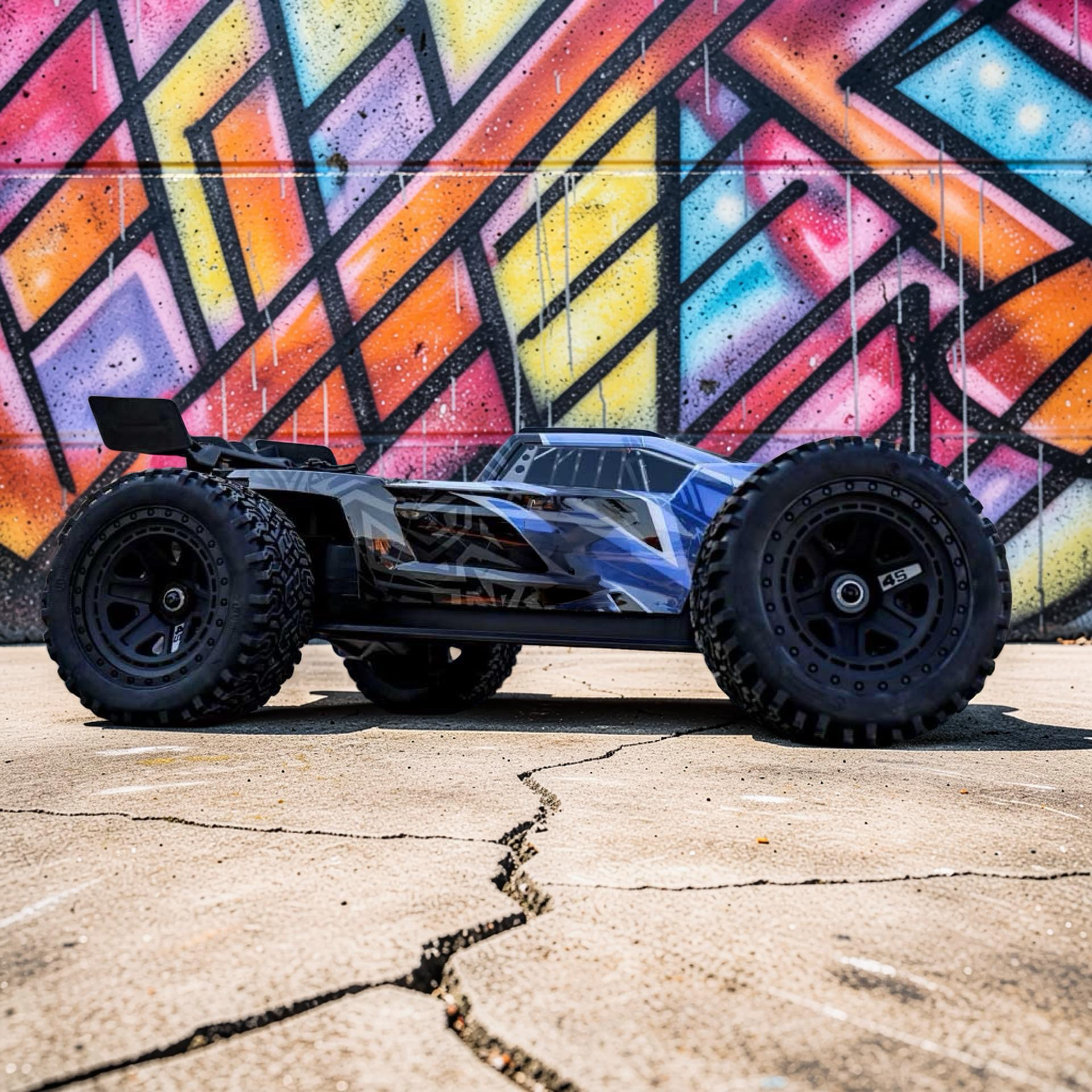 1/10 Scale Brushless Electric Truggy RTR with 2.4GHz Radio, Battery & Charger Included