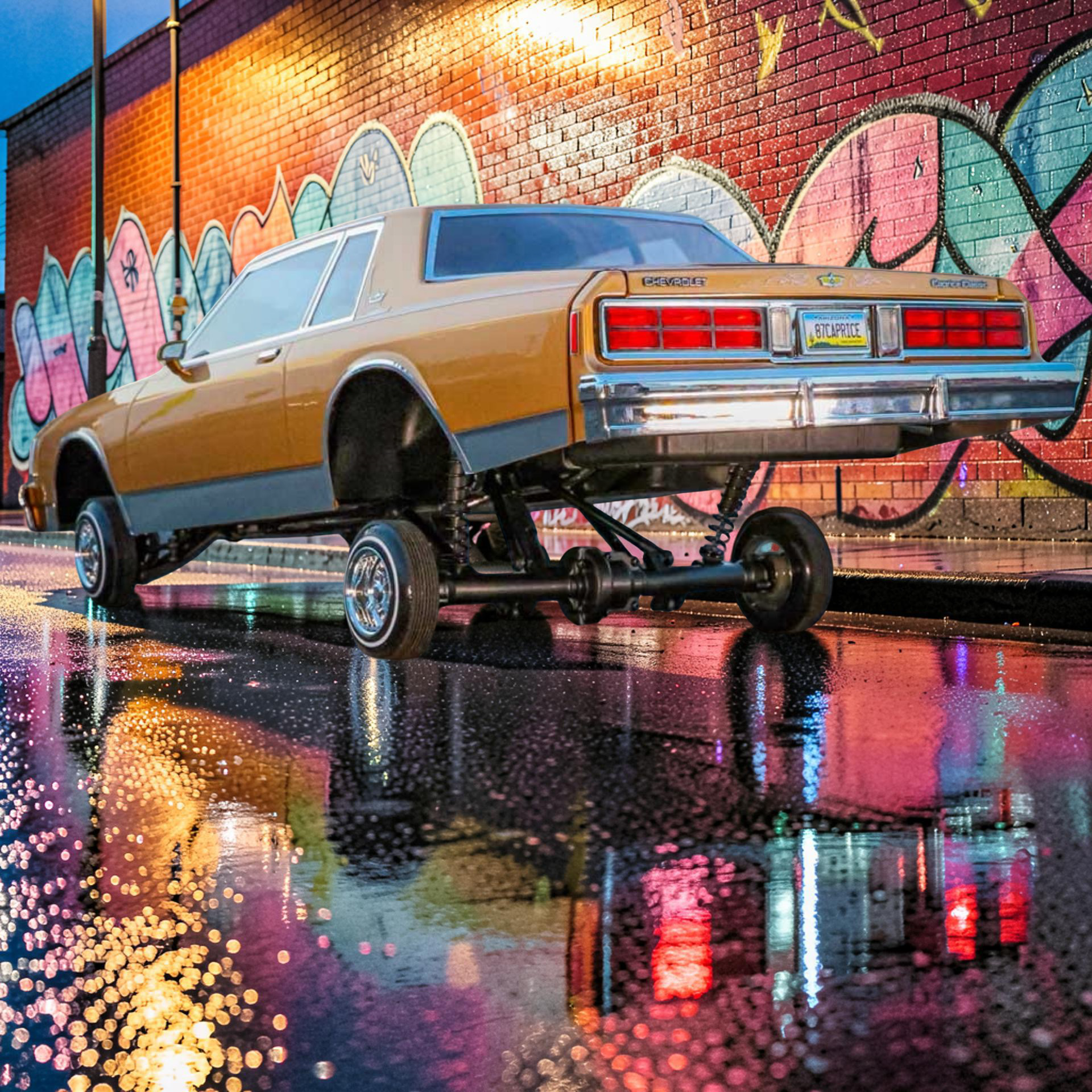 1/10 Scale 1978 Chevrolet Caprice Classic Lowrider / Hopper RTR