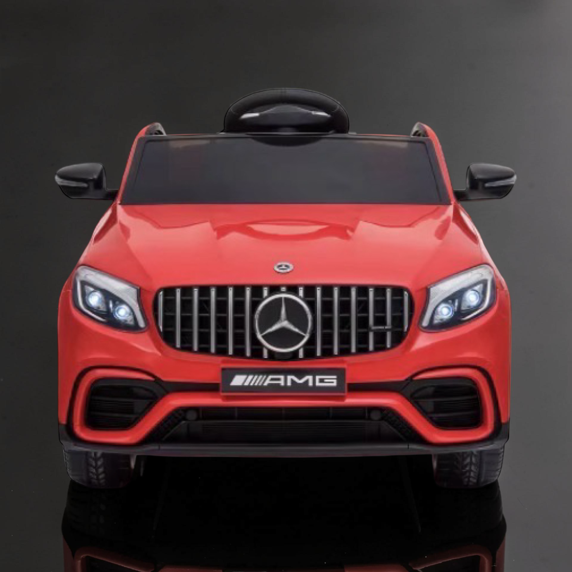 2026 Mercedes-Benz AMG Kids Ride-On Car – Large (Ages 1–6), 50W Dual Motors, LED Lights, Bluetooth Speakers & Parental Remote Control