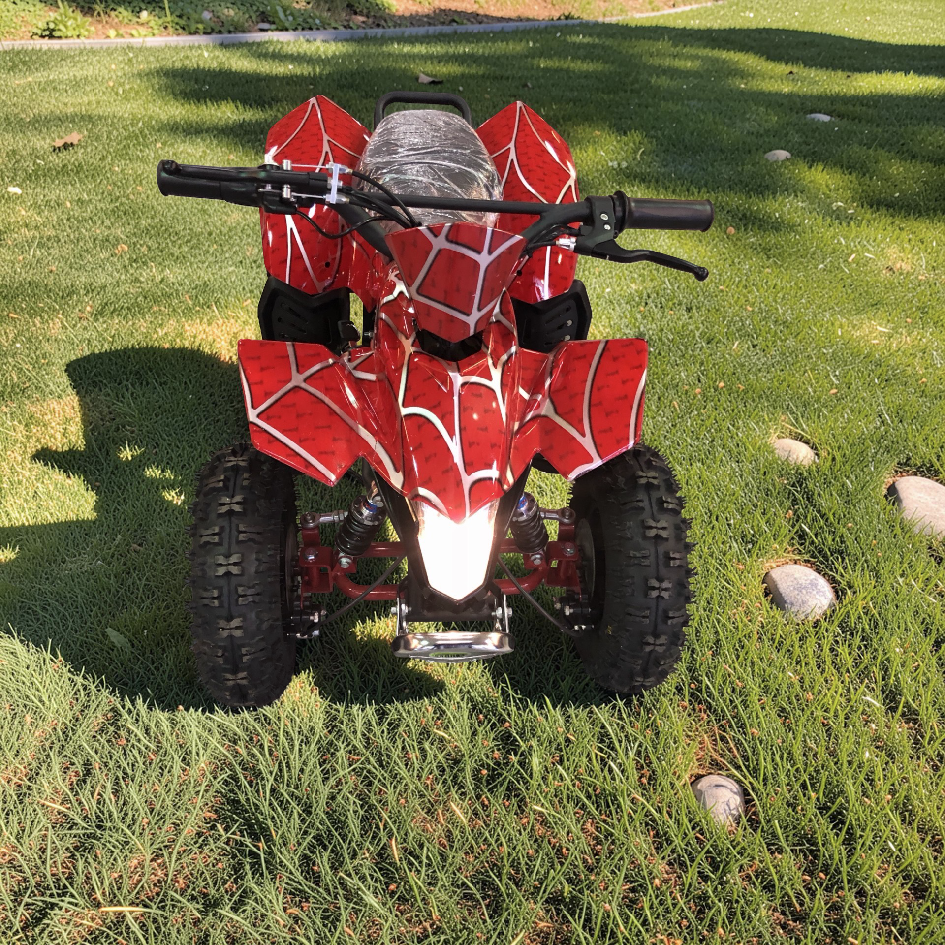 2026 XXL Electronix Kids Electric ATV – 300W Motor, Metal Frame, Tubeless Air Tires, Disc Hand Brake, LED Lights, Speed Governor (Ages 3–10)