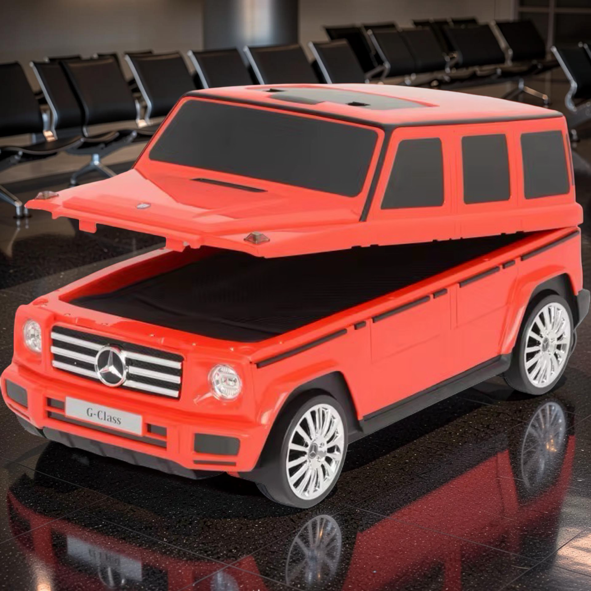 Mercedes-Benz G-Wagon Hard Shell Rolling Suitcase