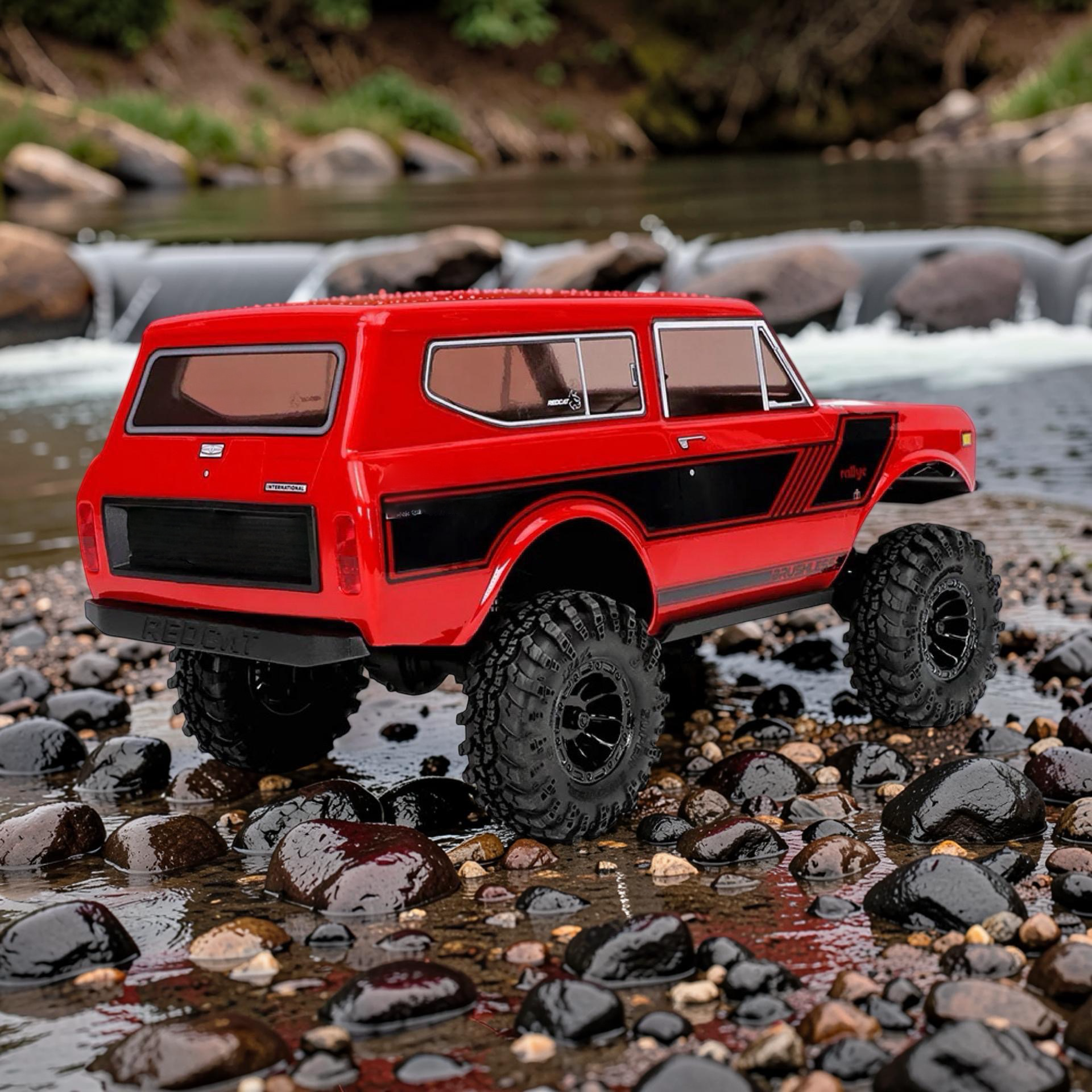 1/18 Scale Brushless Electric Rock Crawler RTR with 2.4GHz Radio, Battery & Charger Included