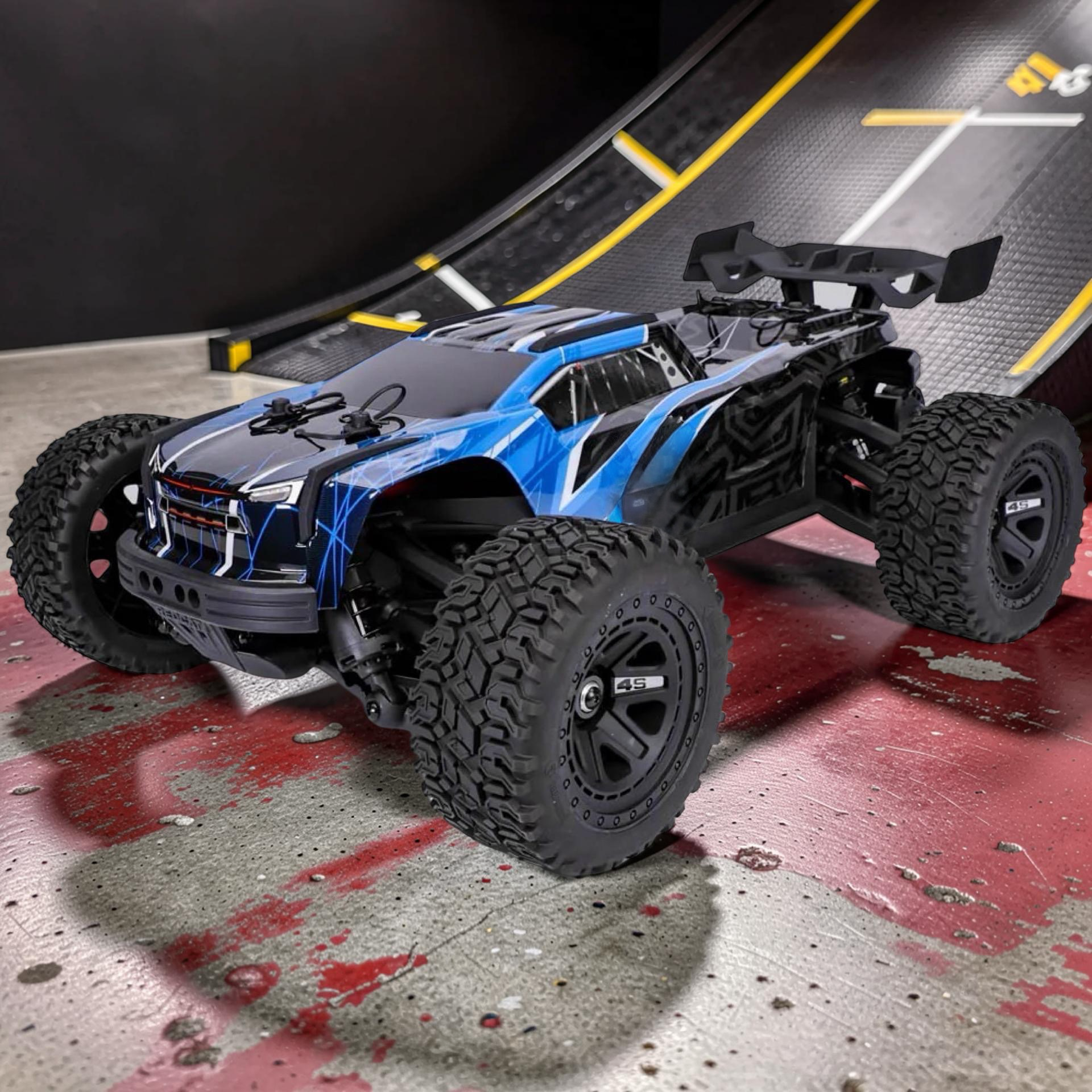 1/10 Scale Brushless Electric Truggy RTR with 2.4GHz Radio, Battery & Charger Included
