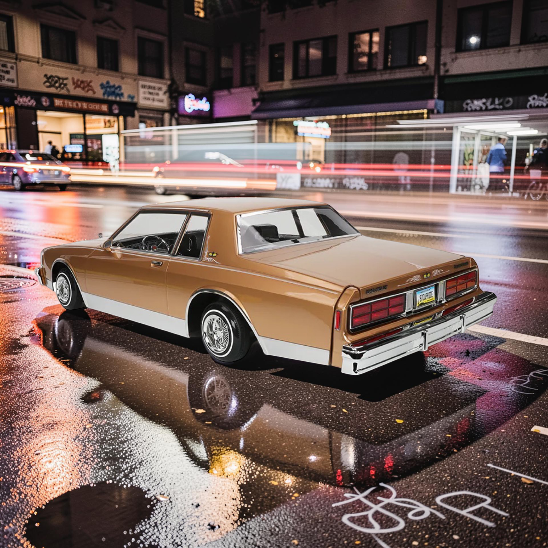 1/10 Scale 1978 Chevrolet Caprice Classic Lowrider / Hopper RTR