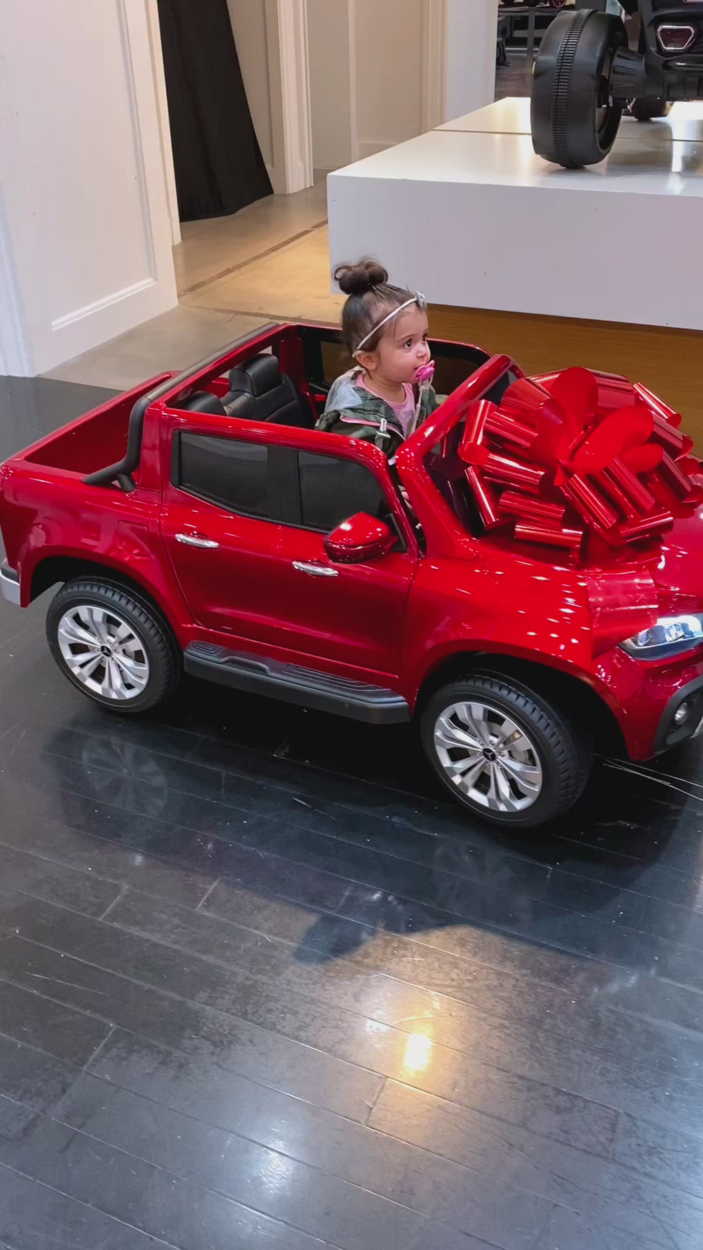 2026 XXL Mercedes-Benz Kids Truck Ride-On – 2 Motors, 2-Seater, Remote Control, LED Lights, Bluetooth